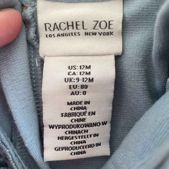 Rachel Zoe baby pale blue dress 12 months - Picture 7 of 8